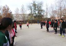 我校举行消防运动会