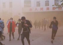 我校开展消防演习